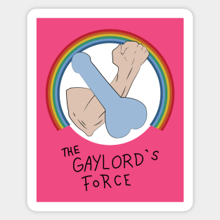 The Gaylord's Force Sticker